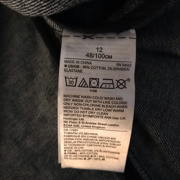 🚫SOLD🚫 Banana RepublicDenim Skirt w/Bulb Buttons - Picture 6 of 8